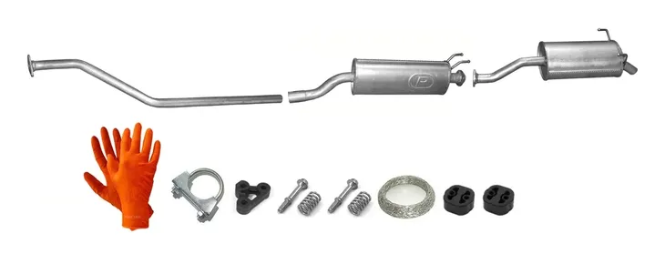 HONDA CIVIC 1.4 1.6 (2001-2005) HATCHBACK wersja 3 drzwiowa UKŁAD WYDECHOWY