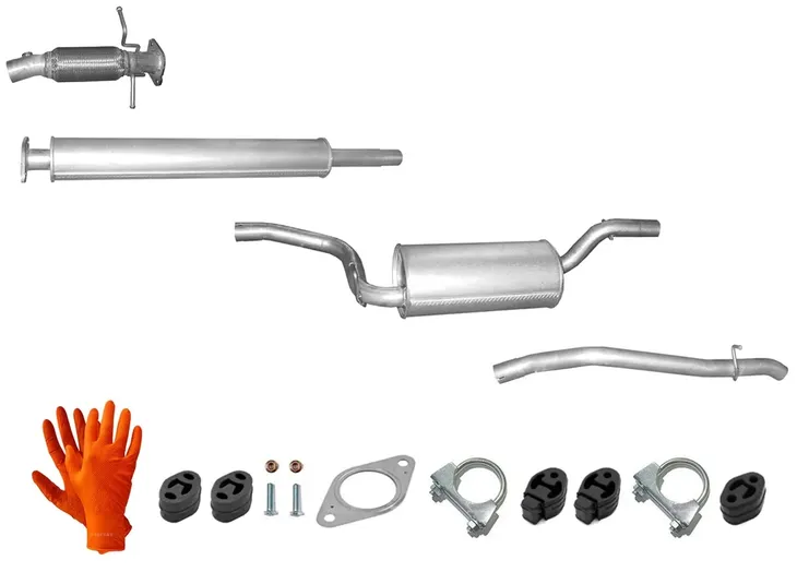 VOLVO V50 1.8 2.0 (2004-2012) UKŁAD WYDECHOWY