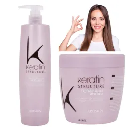 szampon-maska-do-wlosow-regeneracyjna-wygladzajaca-keratin-structure