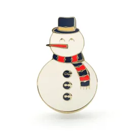 pinets-christmas-przypinka-swiateczny-balwanek-pozlacany-14k-zlotem