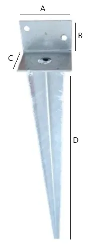 podstawa-slupa-wbijana-kotwa-l500-elka-uniwersalna-stan-nowy