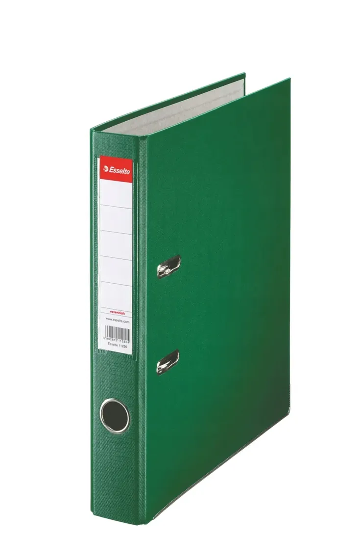 segregator-esselte-eko-a4-50mm-zielony-stan-nowy