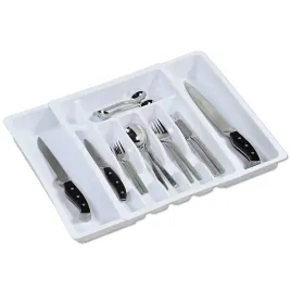 organizer-kuchenny-wklad-do-szuflady-bialy-z-regulacja-szerokosci-29-50cm