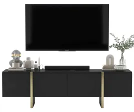 szafka-rtv-nowoczesna-komoda-glamour-czarny-mat-180-cm