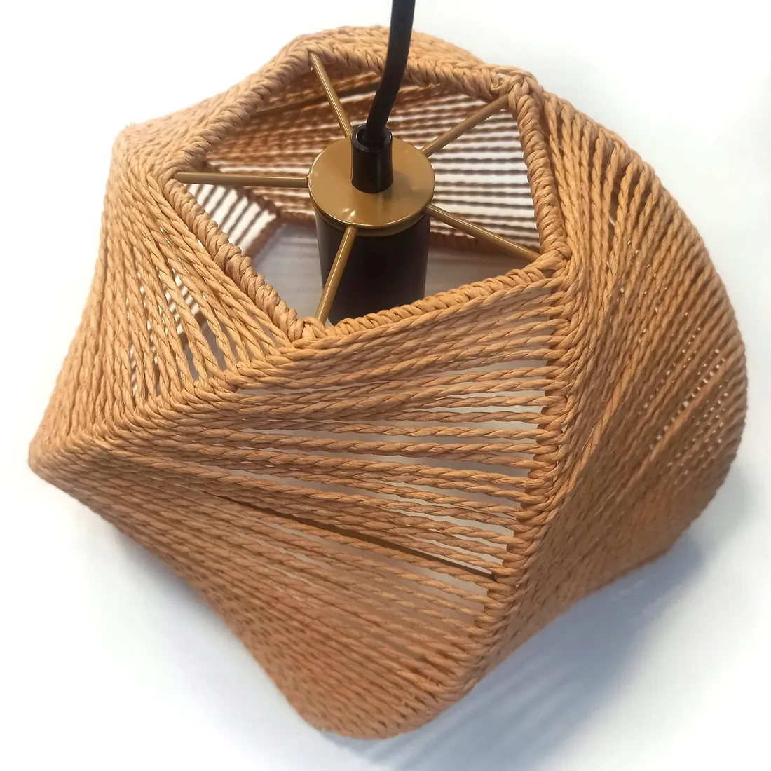 lampa-wiszaca-boho-naturalna-braz-brazowa-toolight-stan-nowy