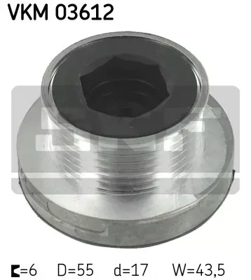kolo-pasowe-alternatora-skf-vkm-03612