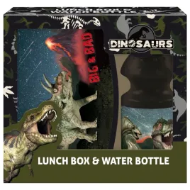 dinozaury-komplet-2w1-bidon-sniadaniowka-tyranozaur-derform-dla-chlopaka