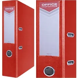 segregator-a4-75mm-office-products-z-dzwignia-pp-czerwony
