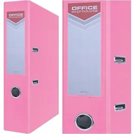 segregator-a4-75mm-office-products-z-dzwignia-pp-rozowy