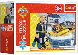 puzzle-mini-maxi-strazak-sam-20-elementow-ukladanka-trefl-21114