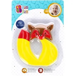 grzechotka-miekki-gryzak-lisek-profilowany-bam-bam