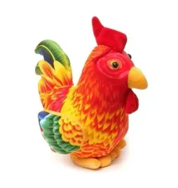 makotka-pluszowy-kogut-malowany-folklor-z-dzwiekiem-25cm