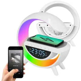 lampka-nocna-led-rgb-ladowarka-indukcyjna-bluetooth-zegar-radio-glosnik
