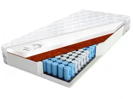Zdjęcie produktu 140x190 Materac kieszeniowy VISCO i KOKOS 20cm dwustronny H3 H2/H3 LATO