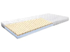 Zdjęcie produktu Materac nawierzchniowy 140x200 z Lateksem 8 cm oddychający pianka topper