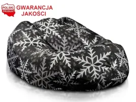 135x85-czarna-pufa-w-sniezynki-do-salonu-5-wzorow