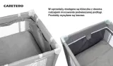 caretero-lozeczko-turystyczne-basic-plus-graphite-marka-caretero