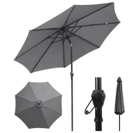 parasol-ogrodowy-przeciwsloneczny-szary-premium-300-cm