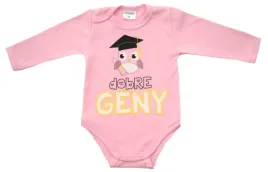 body-niemowlece-dl-rekaw-napis-dobre-geny-rozowy-86