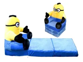 niebieskie-krzeselko-z-pluszu-rozkladane-krzeslo