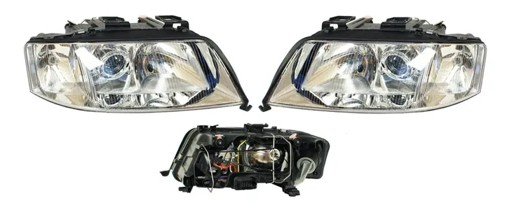 REFLEKTORY Lampy AUDI A6 C5 97-00 Jakość NEW DEPO KOMPLET LEWA + PRAWA