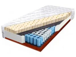 Zdjęcie produktu Materac 80x200 kieszeniowy aż 6 cm lateksu kokos 22cm
