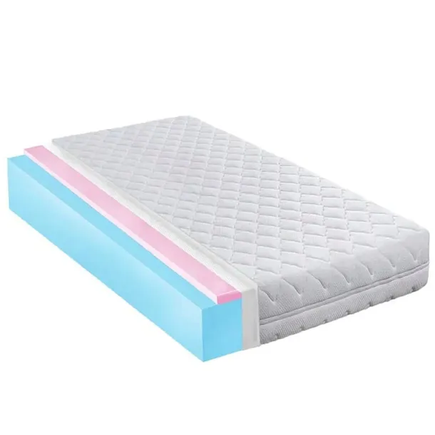 Materac 90x200 piankowy dla dziecka z pianką HR miękki 24cm antyalergiczny