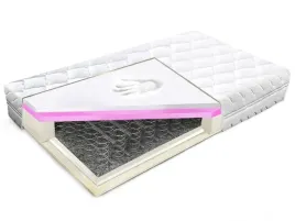 Zdjęcie produktu Materac 100x200 bonellowe z visco memory hr 22cm ze sprężyn wytrzymały H2