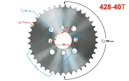 zebatka-tylna-moretti-40-428-do-atv-200