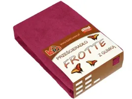 90x200-bordowe-przescieradlo-frotte-z-gumka