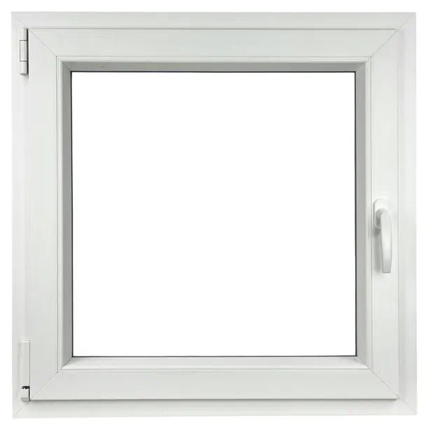 ALUCON OKNO PCV 1100x1100 / 1100 x 1100 mm Plastikowe 110x110 cm Białe Lewe
