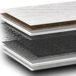 Zdjęcie produktu Materac 180x200 bonellowy z kokosem premium 18cm sprężyny bonellowe H3