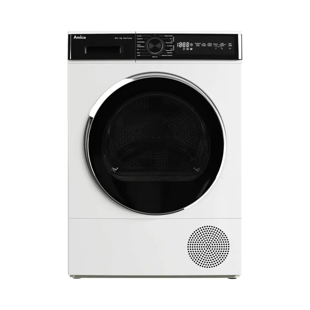 Suszarka Amica AD3S72LHB (E) 7 kg pompa ciepła Slim 15 programów 60 cm