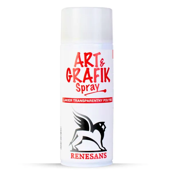 Werniks Lakier do Farb Akrylowych Spray 400ml Renesans POŁYSK Ochronny