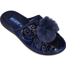 kapcie-domowe-damskie-klapki-pantofle-granatowe-36