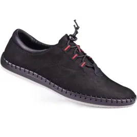 buty-meskie-polbuty-skorzane-elastyczne-czarne-41
