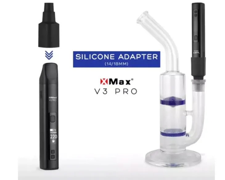 x-max-v3-pro-vaporizer-silikonowy-adapter-do-bonga-stan-nowy
