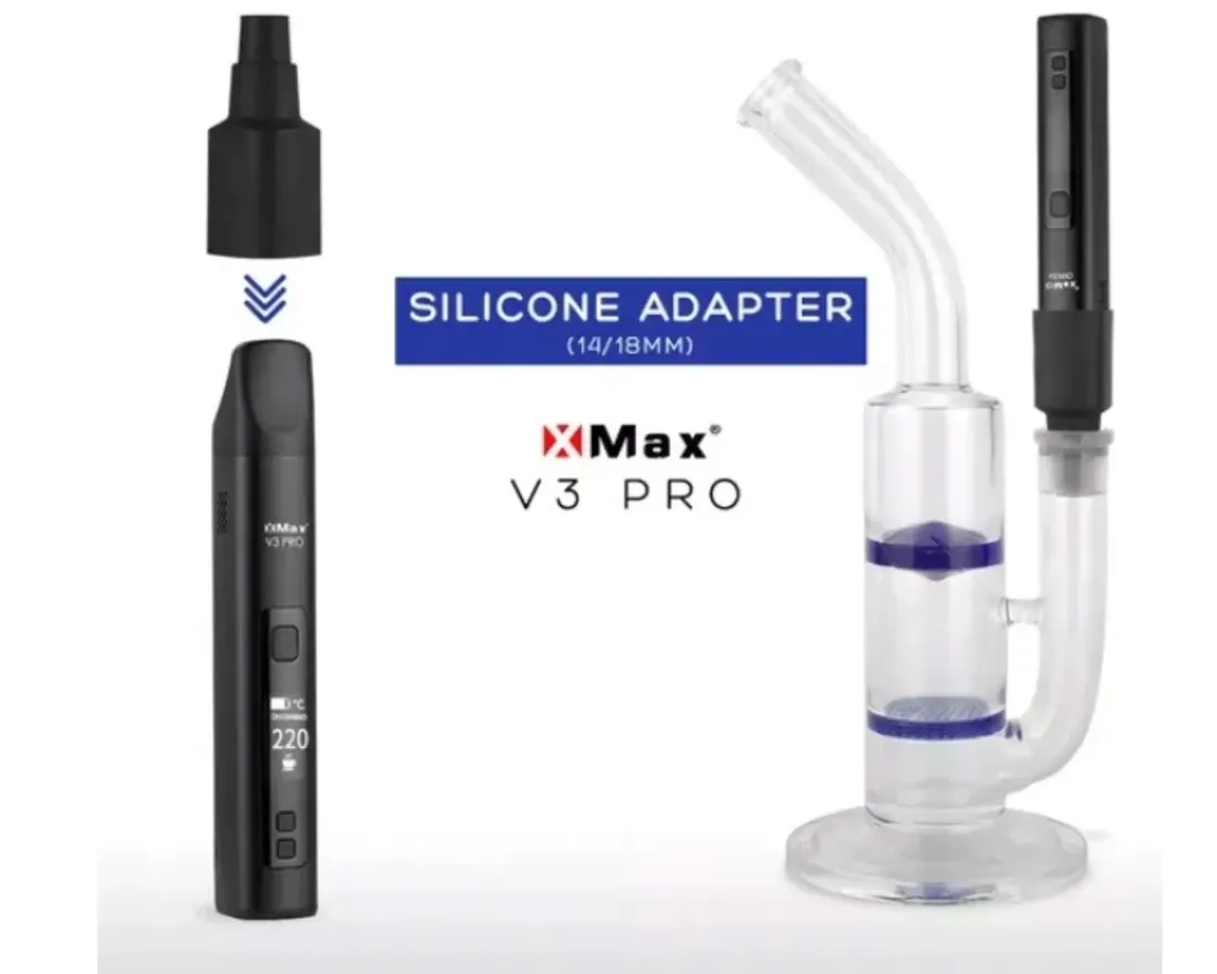 x-max-v3-pro-vaporizer-silikonowy-adapter-do-bonga-stan-nowy