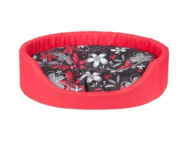 amiplay-legowisko-owalne-fun-czerwone-xs
