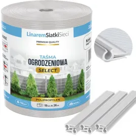 tasma-ogrodzeniowa-biala-19x26mb-select-premium-do-ogrodzenia-klipsy