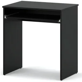 male-biurko-czarne-szkolne-68cm-z-polka-na-klawiature-komputerowe-gamingowe