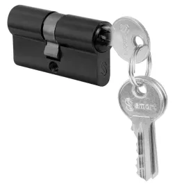 wkladka-drzwiowa-mosiezna-30-40-mm-3-klucze-euro-5-zapadek-czarna