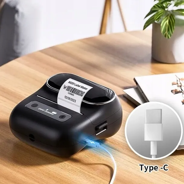 phomemo-m220-drukarka-termiczna-etykiet-z-bluetooth-android-ios-do-75mm-stan-nowy-stan-opakowania-oryginalne