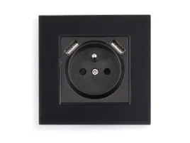 zestaw-gniazdo-elektryczne-230v-16a-2xusb-ramka-szklana-czarna