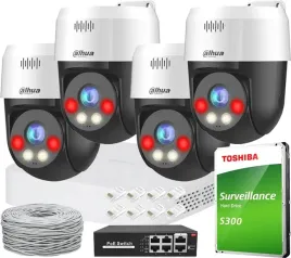 zestaw-do-monitoringu-4-kamery-obrotowe-ip-5mpx-poe-dahua-dual-light-ir-led