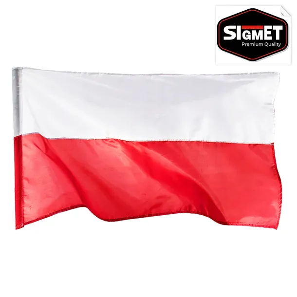 FLAGA POLSKI 120x75 cm NARODOWA POLSKA