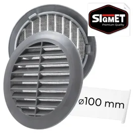 kratka-wentylacyjna-okragla-fi-100-z-siatka-szara