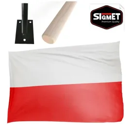 flaga-polski-uchwyt-do-flagi-czarny-duzy-zestaw
