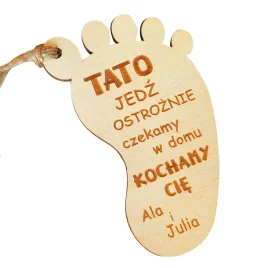 zawieszka-do-auta-stopa-prezent-na-dzien-ojca-taty-rp393