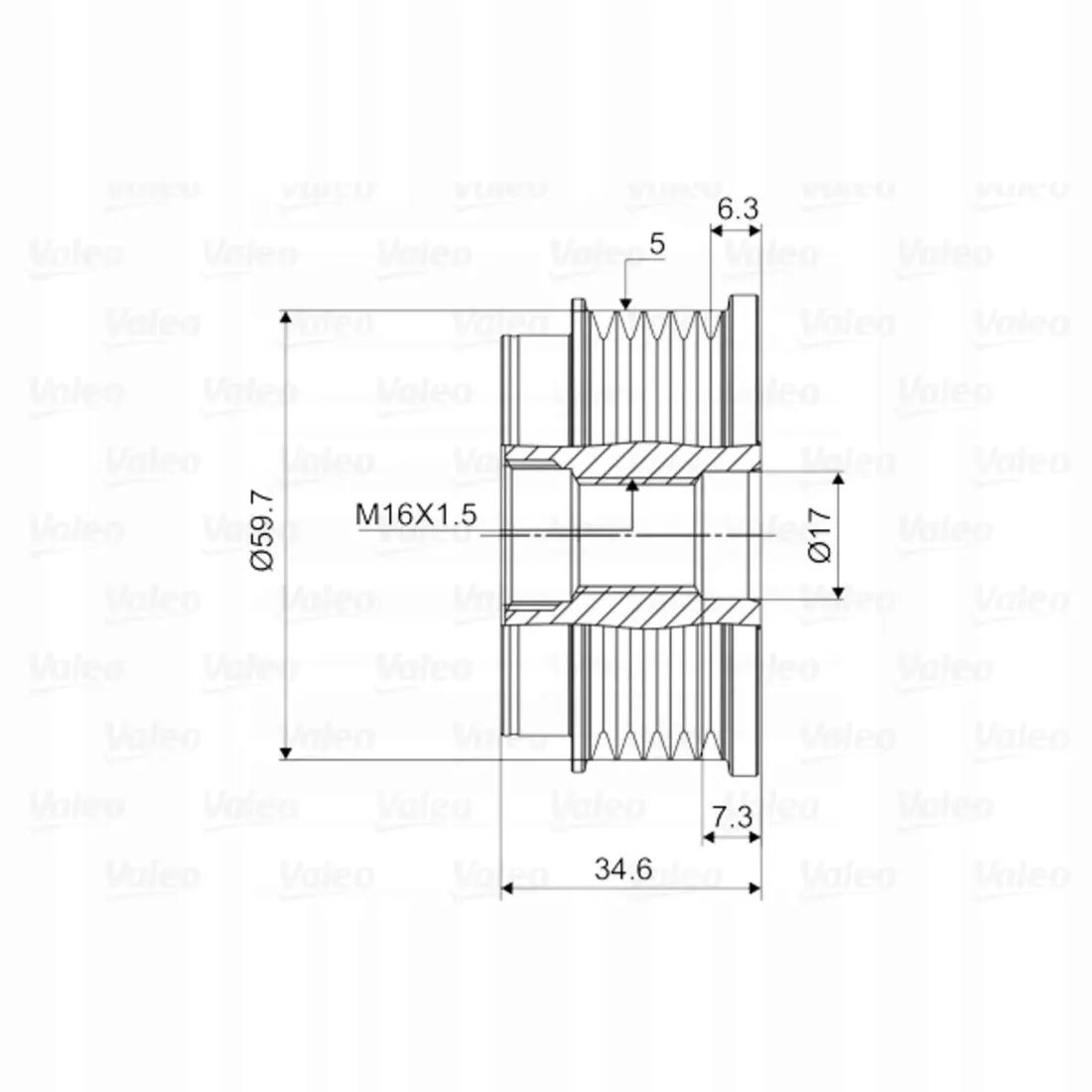 kolo-pasowe-alternatora-valeo-588073